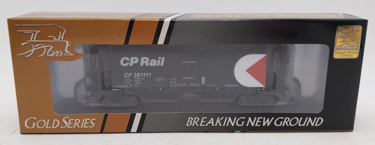 True Line Trains 300341 HO Scale Canadian Pacific 4-Bay Hopper Car #381111 LN/Box