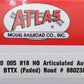 Atlas 20005818 HO Trailer-Train BTTX Thrall Articulated Auto Carrier #880238