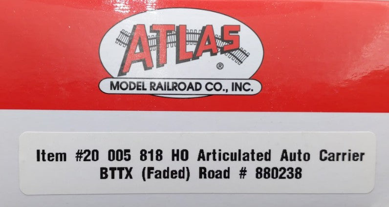 Atlas 20005818 HO Trailer-Train BTTX Thrall Articulated Auto Carrier #880238