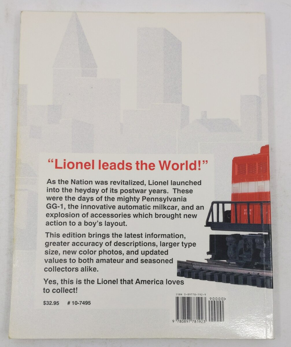 Greenberg's Guide to Lionel Trains 1945-1969 Paperback Book Bruce C. Greenberg VG