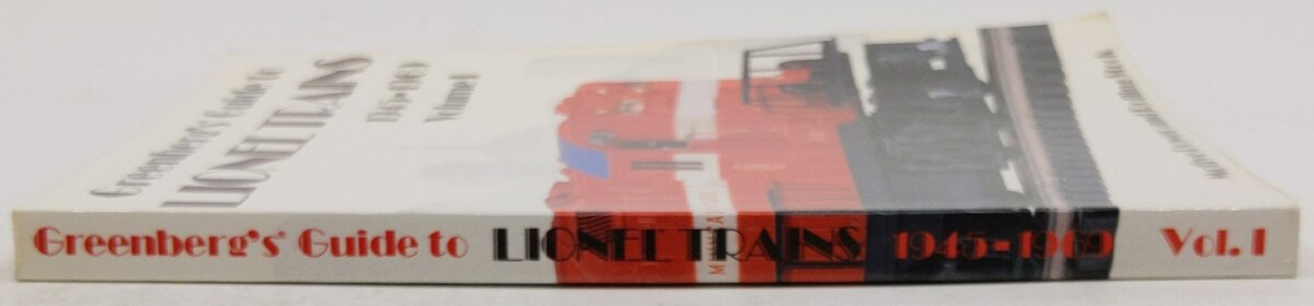 Greenberg's Guide to Lionel Trains 1945-1969 Paperback Book Bruce C. Greenberg VG