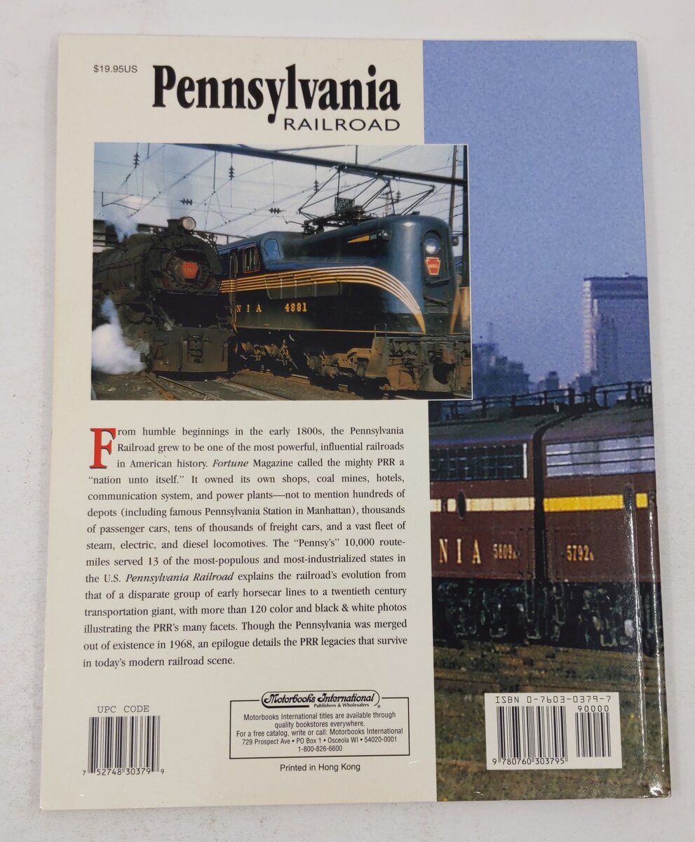 Pennsylvania Railroad Paperback Book By Mike Schafer, Brian Solomon EX