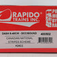 Rapido Trains 400502 HO Canadian National DASH 8-40CM Engine #2411 w/DCC/Sound