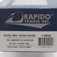 Rapido Trains 116023 HO Delaware & Hudson Budd Mid-Train Dome Bluff Point