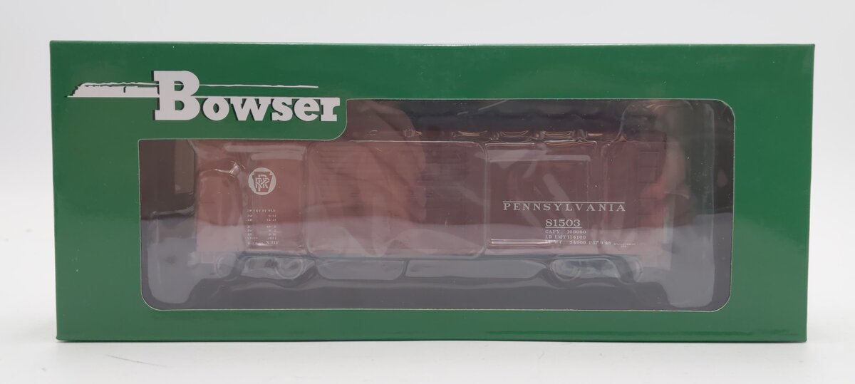 Bowser 42357 HO Pennsylvania X31f Turtle Roof Box Car Ready-To-Run #81503