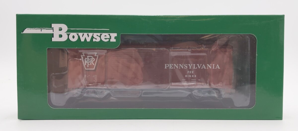 Bowser 42359 HO Pennsylvania X31f Turtle Roof Box Car Ready-To-Run #81644