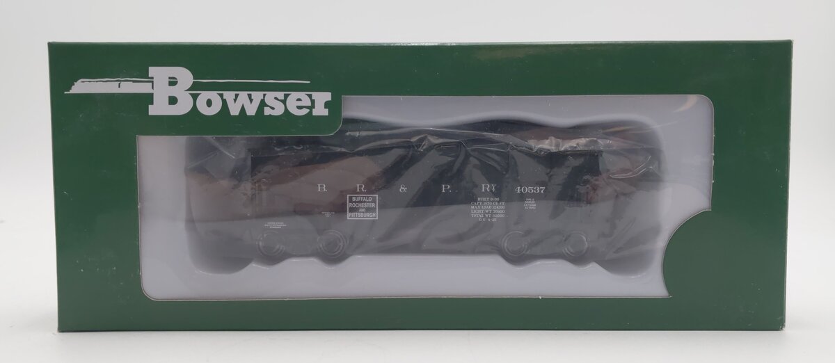 Bowser 41866 HO Buffalo, Rochester & Pittsburgh GLa 2 Bay Hopper Car #40537