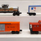 Lionel O Gauge Freight Cars: 6-9154, 6-9163, 6-9362, 6-9705 [4] VG/Box