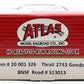 Atlas 20001326 HO Burlington Northern & Santa Fe Thrall 2743 Gondola #513013