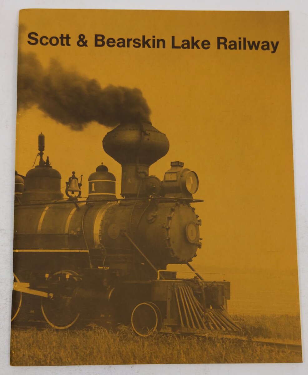 Scott & Bearskin Lake Railway Paperback Book EX