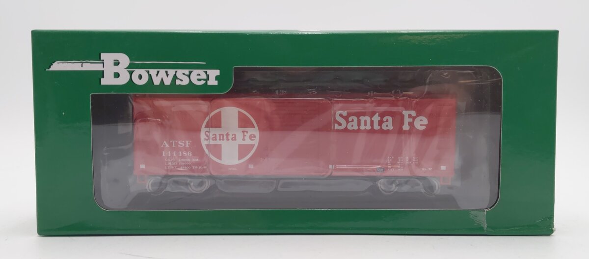 Bowser 42734 HO Atchison Topeka Santa Fe 40' Boxcar RTR #144486