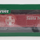 Bowser 42733 HO Atchison Topeka Santa Fe 40' Boxcar RTR #144427