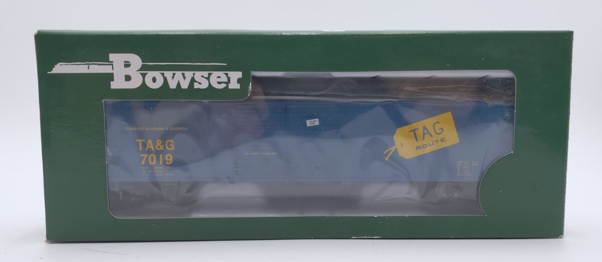 Bowser 41639 HO TAG Route X32 4 Door Box Car Ready-To-Run #7019