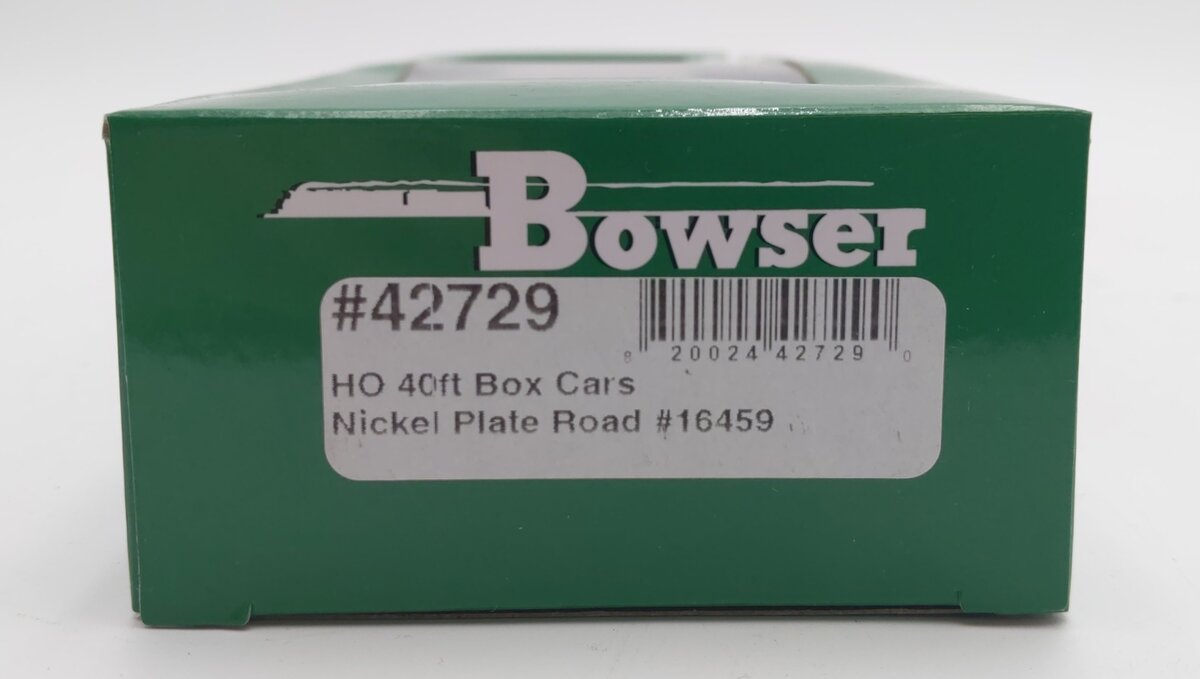Bowser 42729 HO Nickel Plate Road 40' Boxcar RTR #16459