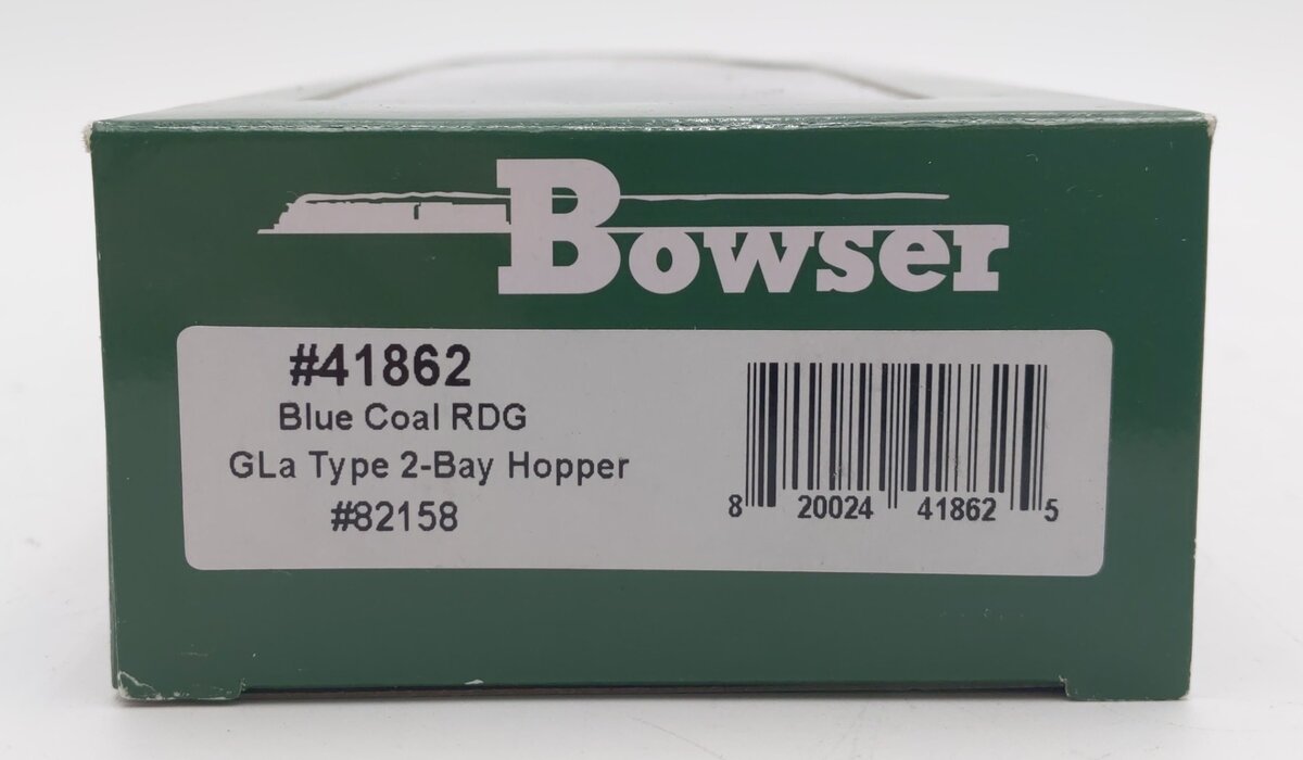 Bowser 41862 HO Reading GLa 2 Bay Hopper Car (Fantasy) #82158