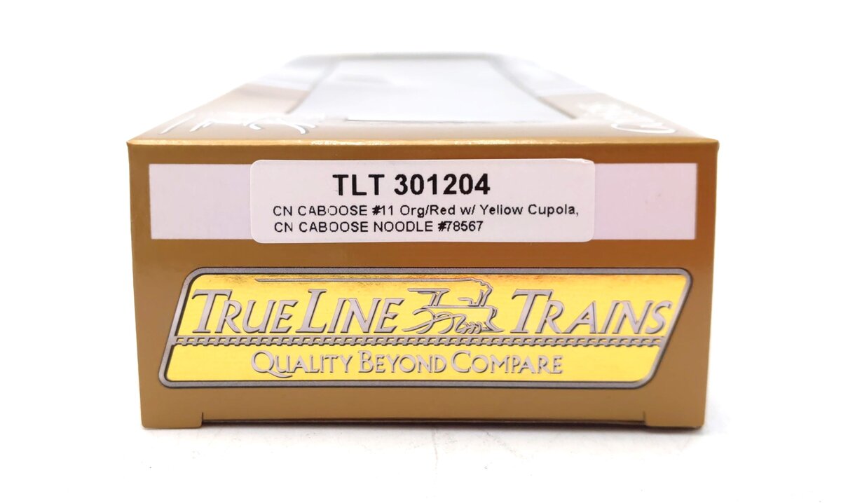 True Line Trains 301204 HO Canadian National Wood Caboose #78567