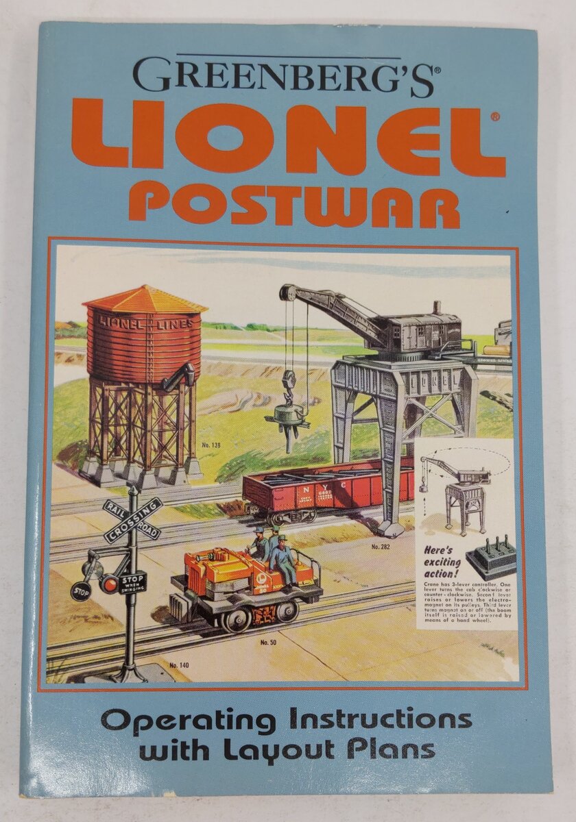 Greenberg's Lionel Postwar Paperback Book By Greenberg Pub. Co. VG