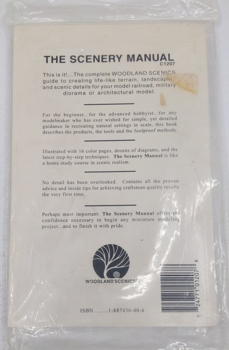 The Scenery Manual Paperback Book By Woodland Scenics EX