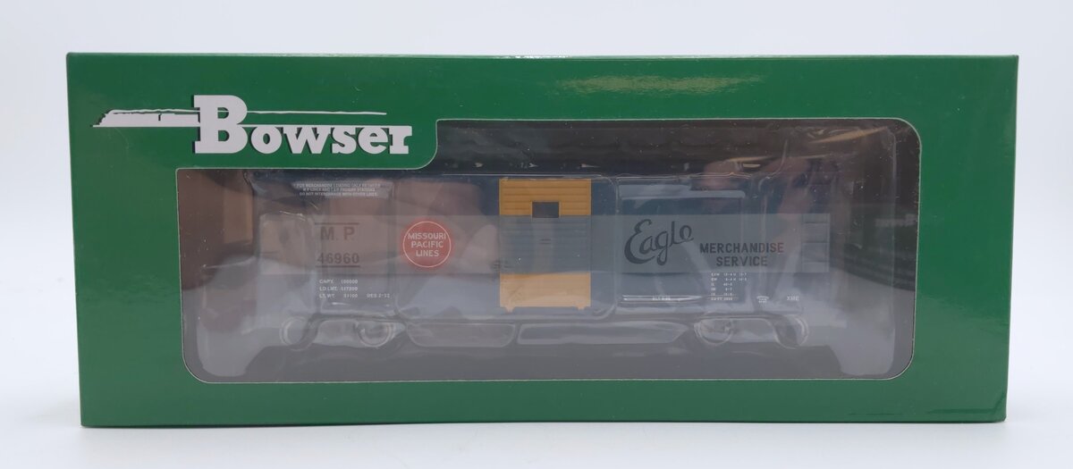 Bowser 42449 HO MoPac Eagle Merchandise Service 40' Boxcar #46960