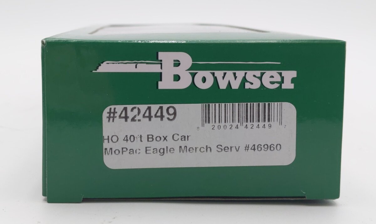 Bowser 42449 HO MoPac Eagle Merchandise Service 40' Boxcar #46960