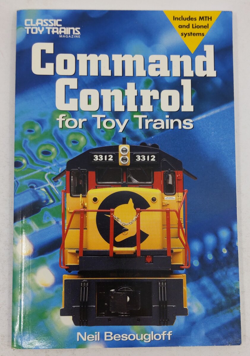Command Control for Toy Trains Paperback Book By Neil Besougloff EX