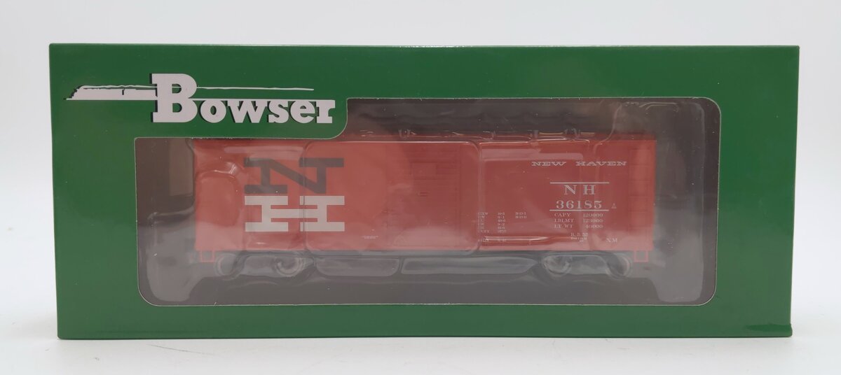 Bowser 42860 HO New Haven 40' Steel Side Box Car Ready-To-Run #36185