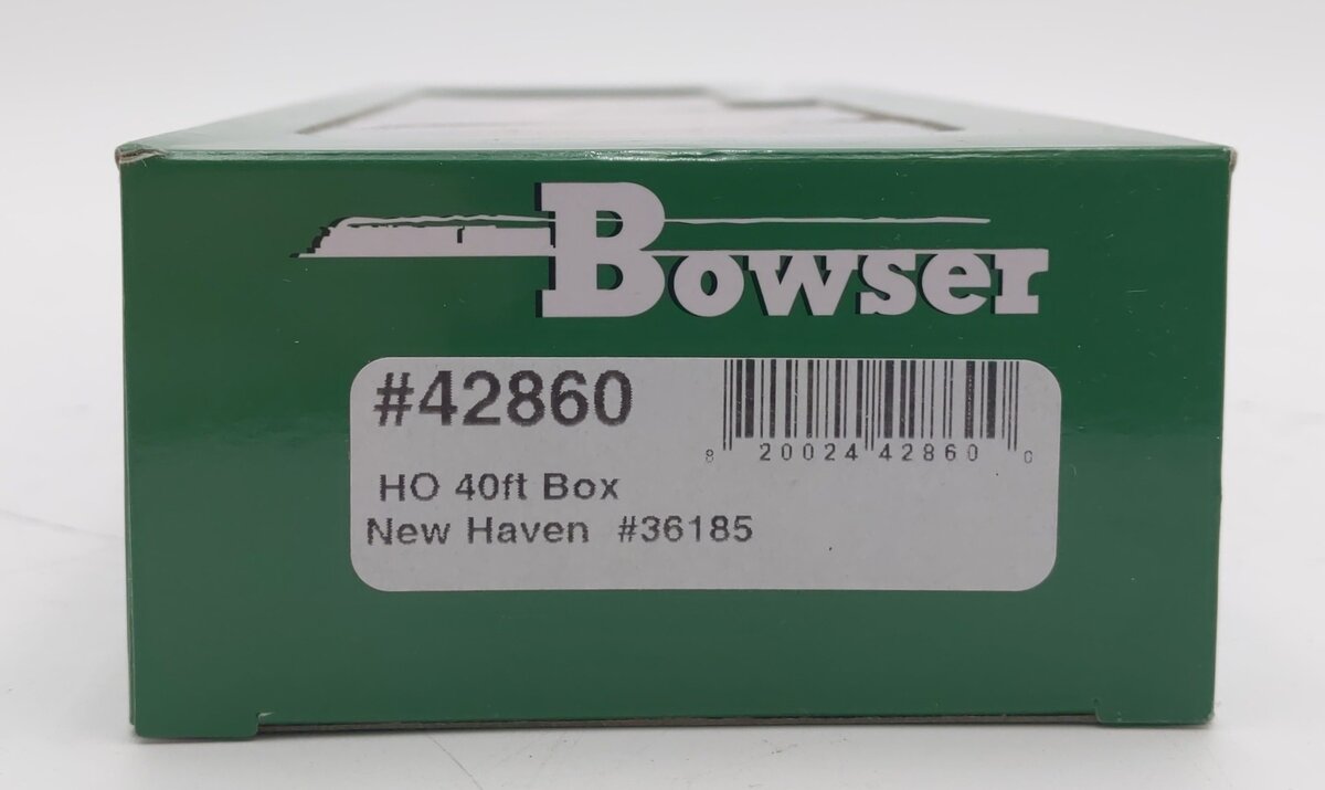 Bowser 42860 HO New Haven 40' Steel Side Box Car Ready-To-Run #36185