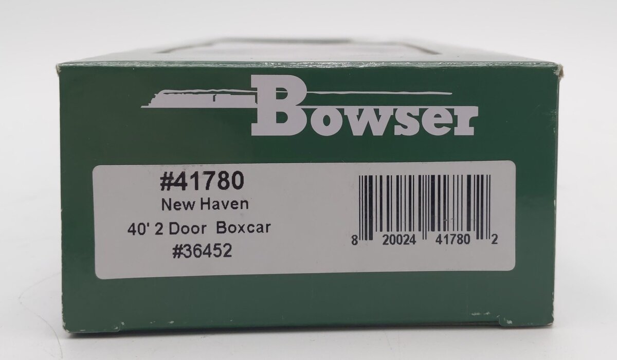 Bowser 41780 HO New Haven 40' Steel Side Boxcar #36452