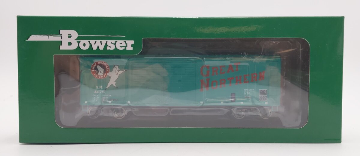 Bowser 42716 HO Scale Great Northern 40' Boxcar #4075