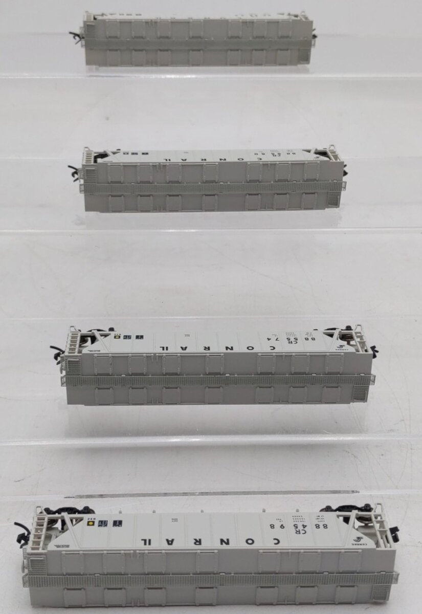 Broadway Limited 3172 N CR PRR Class H32 5-Bay Covered Hopper Set A (Pack of 4)