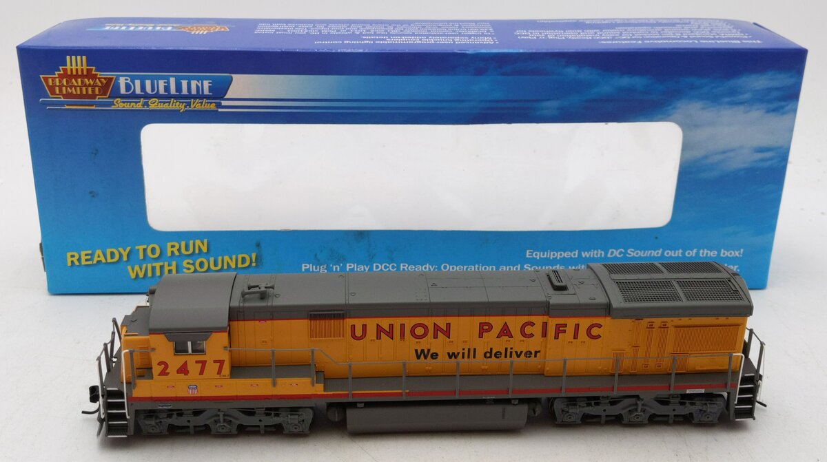 Broadway Limited 5050 HO Scale Union Pacific GE C30-7 Diesel Locomotive #2477 LN/Box