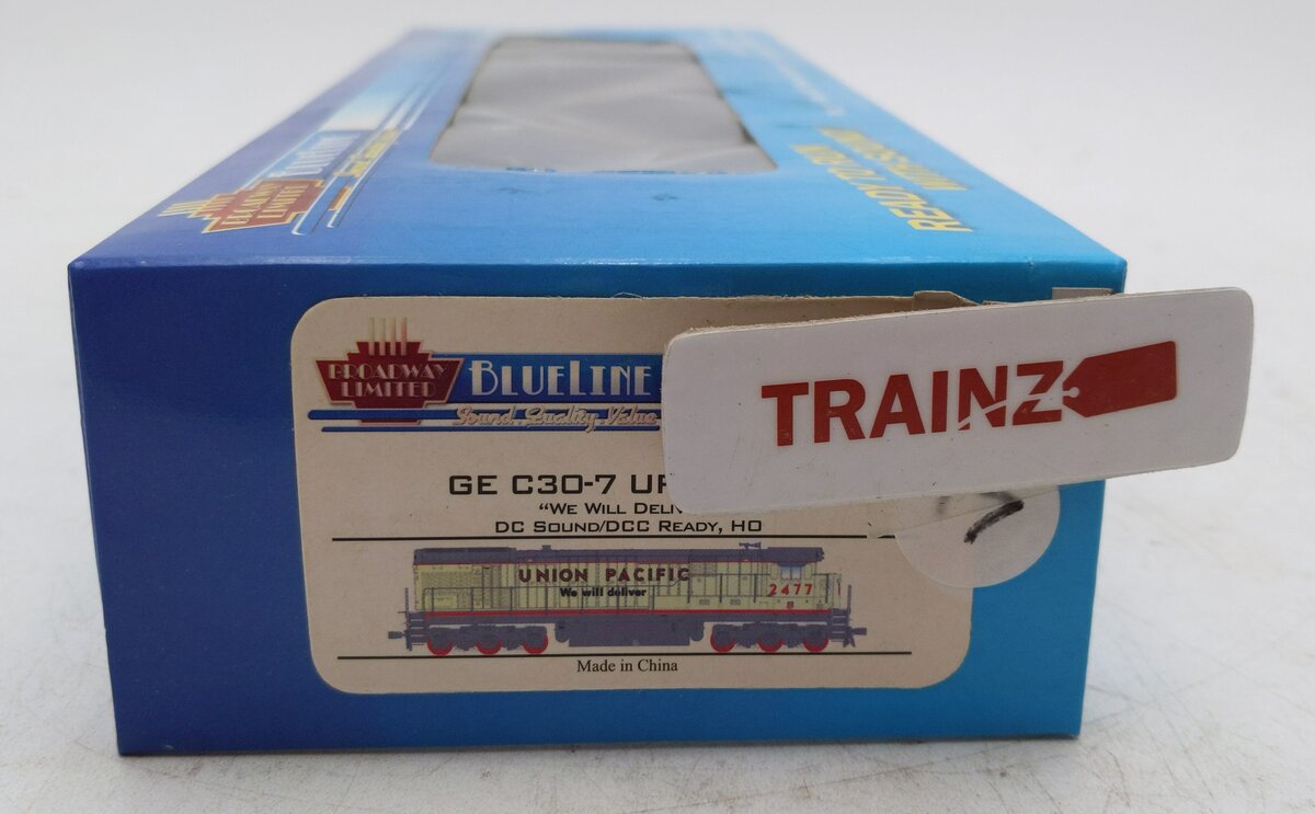 Broadway Limited 5050 HO Scale Union Pacific GE C30-7 Diesel Locomotive #2477 LN/Box