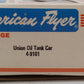 American Flyer 4-9101 S Gauge Union Oil Single Dome Tank Car EX/Box