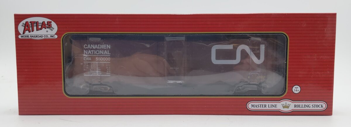 Atlas 20005862 HO CN Master Postwar 50' Single-Door Boxcar Ready to Run #550000