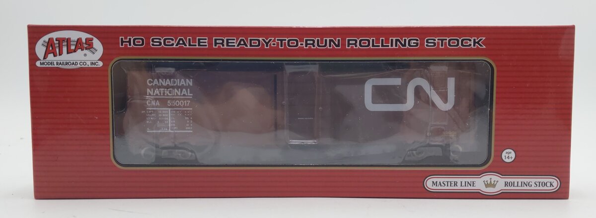 Atlas 20005863 HO CN 50' Single Door Postwar Boxcar Standard DC #550017