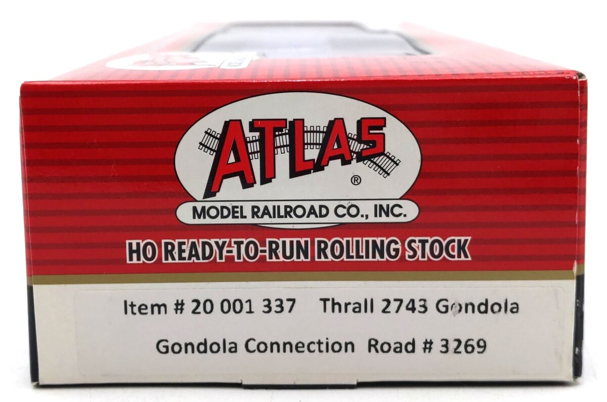 Atlas 20001337 HO Scale CRLE/Gondola Connection Road Thrall 2743 Gondola #3269