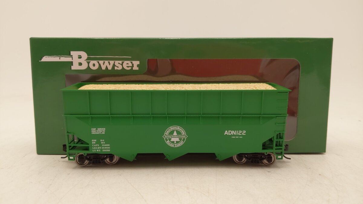 Bowser 42573 HO AD&N Ex MP 70 Ton Woodchip Hopper #122