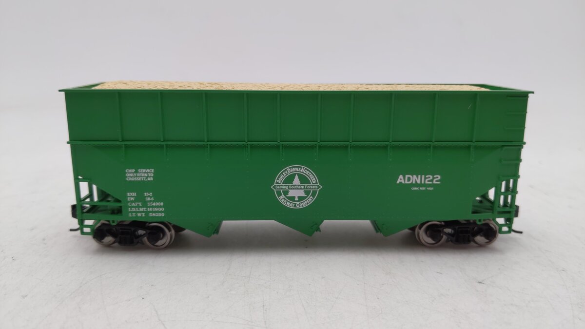 Bowser 42573 HO AD&N Ex MP 70 Ton Woodchip Hopper #122