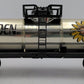 Lionel 6-9154 O Gauge Bordens Plated Gold Tank Car NIB