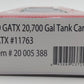 Atlas 20005388 HO GATX 11763-Series GATX 20,700-Gallon Tank Car #11763