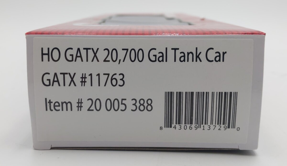 Atlas 20005388 HO GATX 11763-Series GATX 20,700-Gallon Tank Car #11763