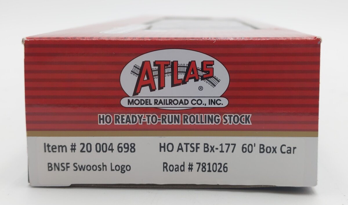 Atlas 20004698 HO BNSF BX-177 Box Car Swoosh Logo #781026
