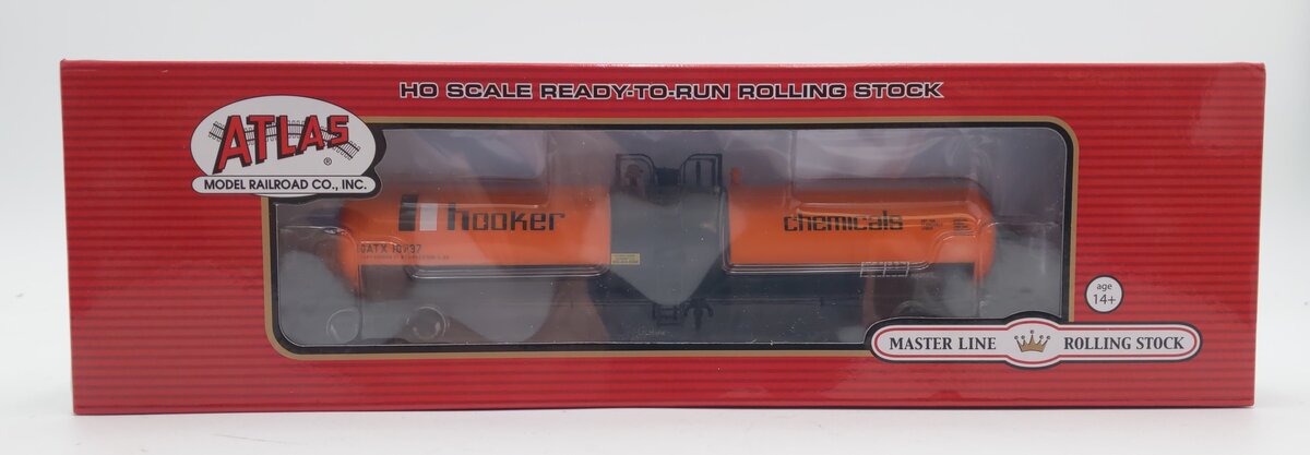 Atlas 20005393 HO Hooker Chemical GATX 20,700-Gallon Tank Car #10737