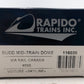Rapido Trains 116035 HO Via Rail Canada Budd Mid-Train Dome #505