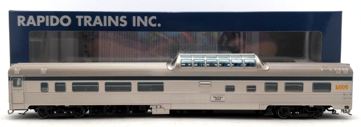Rapido Trains 116034 HO Via Rail Canada Budd Mid-Train Dome #503