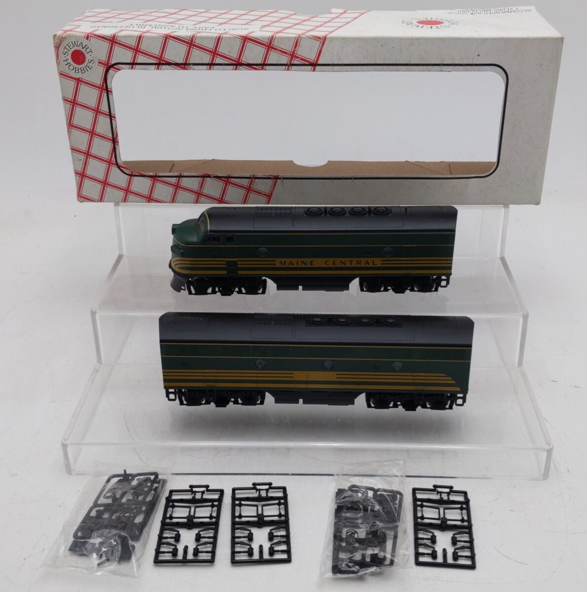 Stewart 5312 HO Maine Central EMD F3 Phase II Late A/B Diesel Locomotive Kit EX/Box