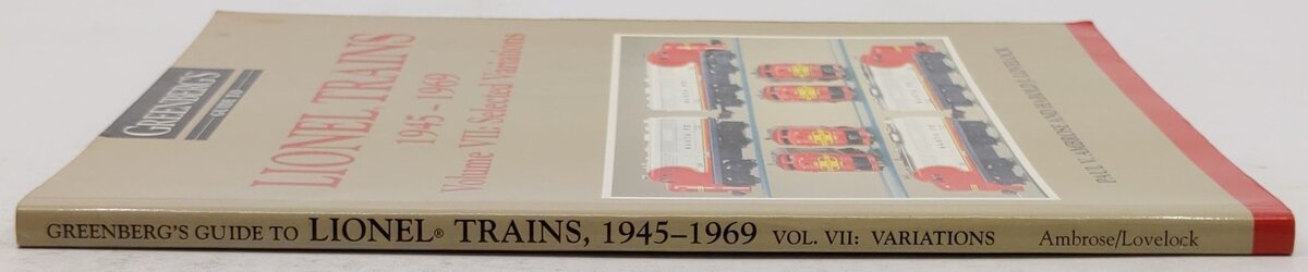 Greenberg's Guide to Lionel Trains 1945-1969 Paperback Book By Paul V. Ambrose VG