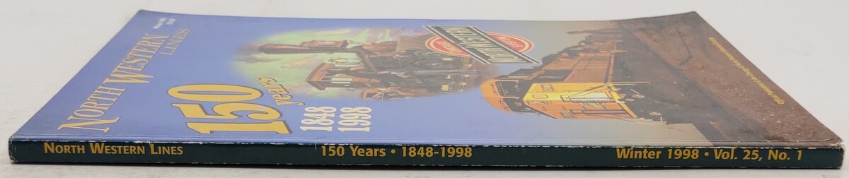 North Western Lines 150 Years Paperback Chicago North Western Historical Society VG
