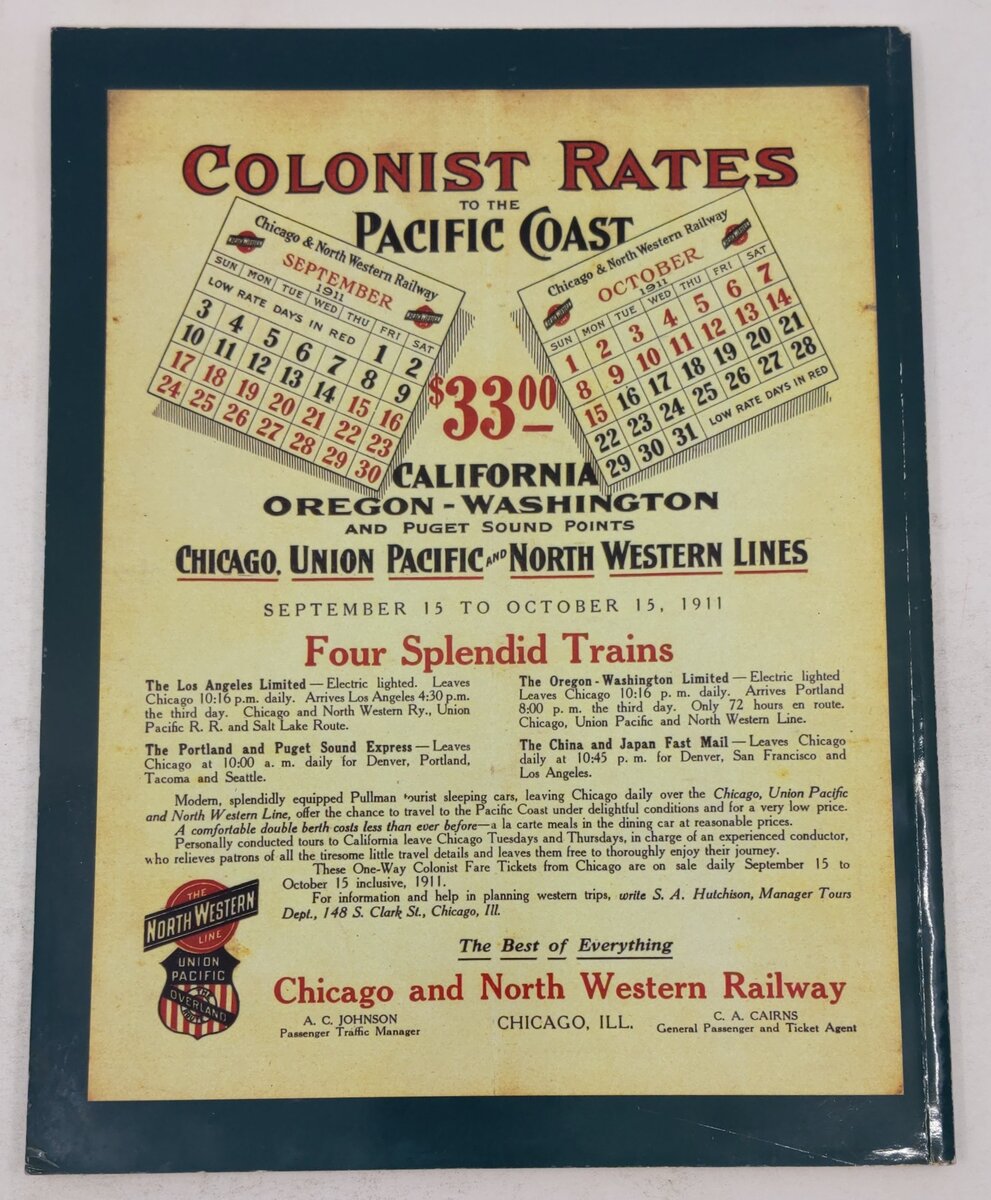 North Western Lines 150 Years Paperback Chicago North Western Historical Society VG