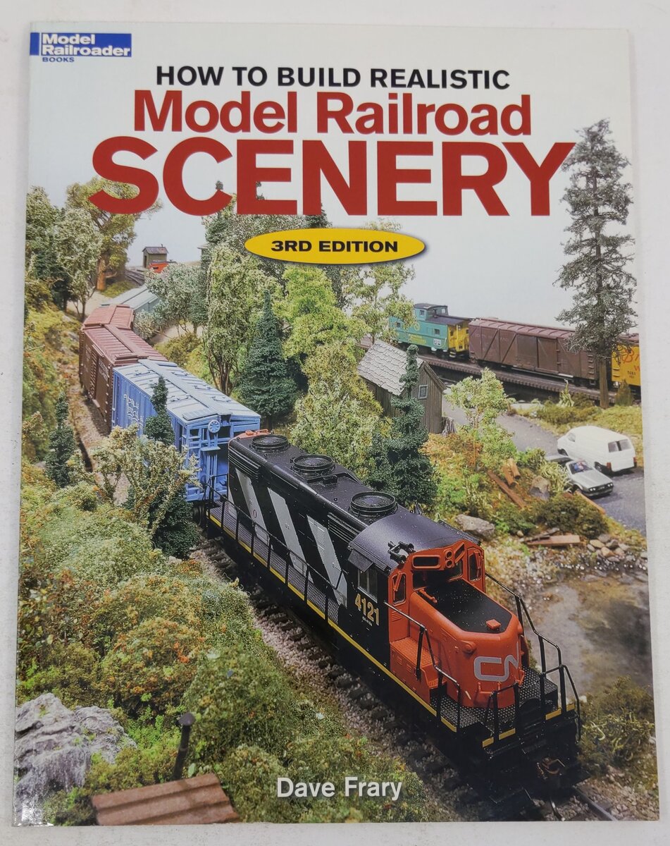 How to Build Realistic Model Railroad Scenery, 3rd Edition Paperback Book EX
